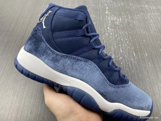 Boostmaster lin Navy Velvet AR0715-441 Midnight WMNS Jordan Air 11 0709